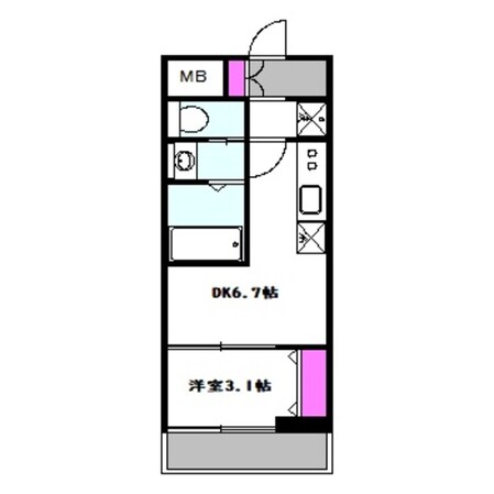 守口プライマリーワンの物件間取画像